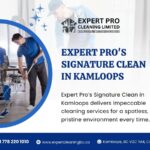 Expert Pro's Signature Clean in Kamloops