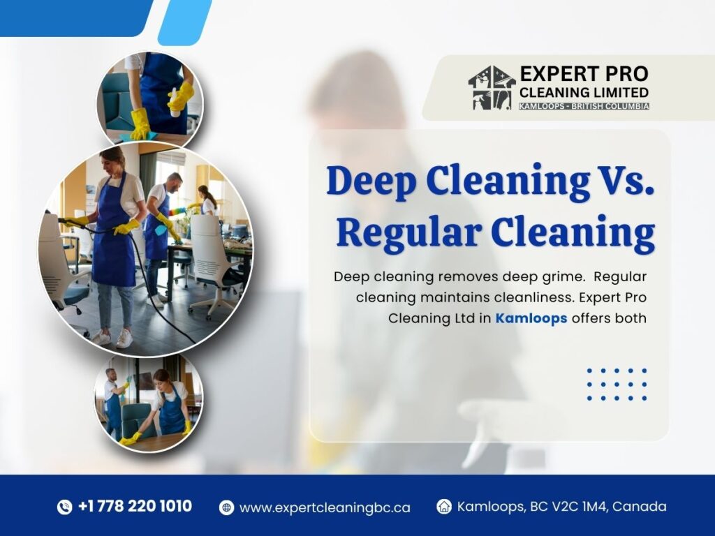 Deep Cleaning Vs. Regular Cleaning